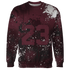 VaporMax-Night-Maron-Burgundy-Sweatshirt-Match-23-Painted-Graffiti