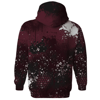VaporMax-Night-Maron-Burgundy-Hoodie-Match-23-Painted-Graffiti