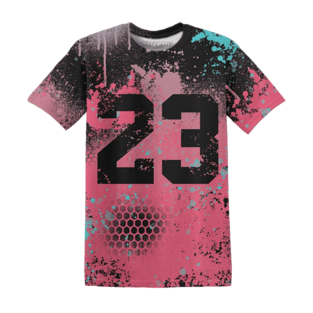 VaporMax-Plus-South-Beach-T-Shirt-Match-23-Painted-Graffiti