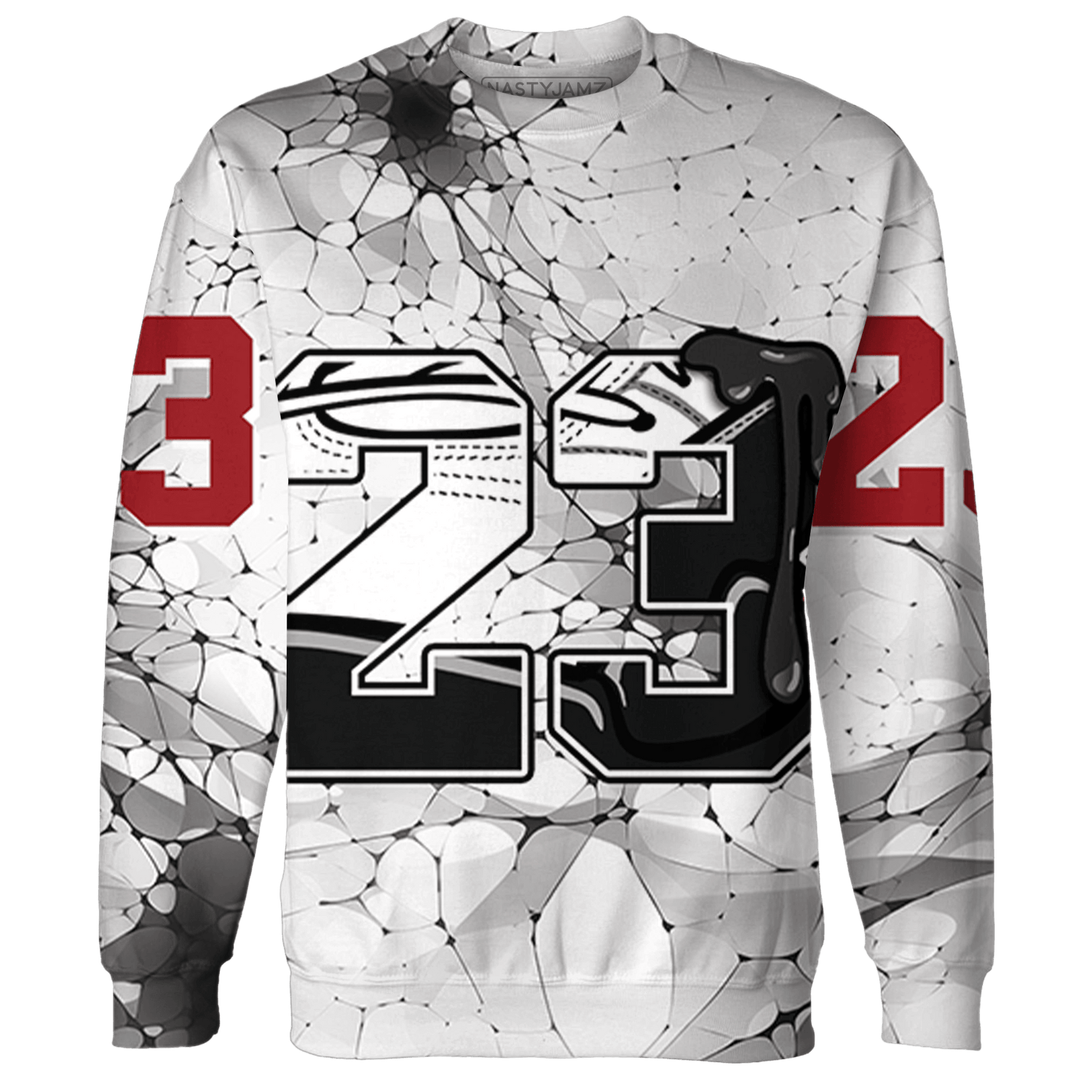 Retro Red Taxi 12s Sweatshirt Match 23 Sneaker 3D All-Over Print - NastyJamz