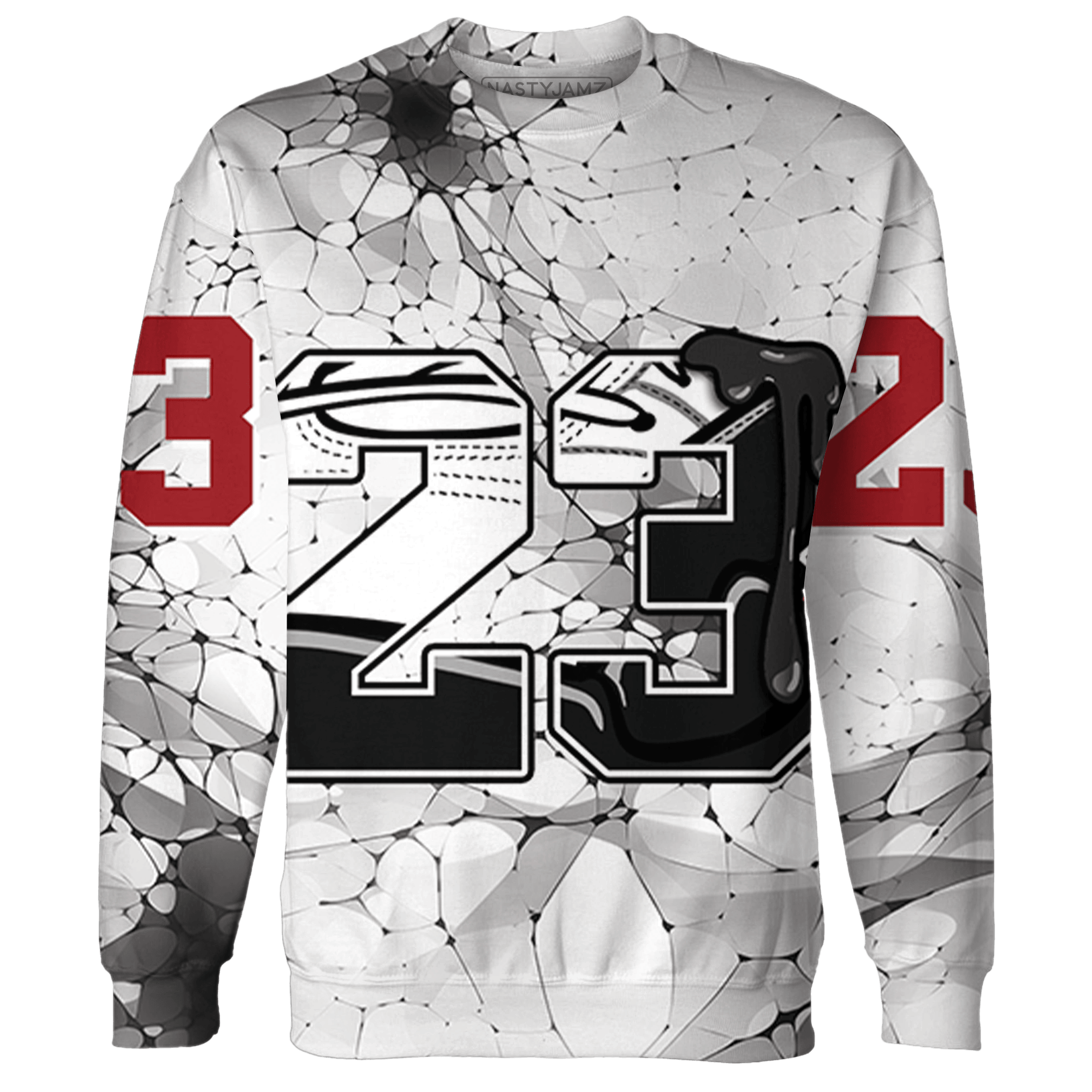 Retro Red Taxi 12s Sweatshirt Match 23 Sneaker 3D All-Over Print - NastyJamz