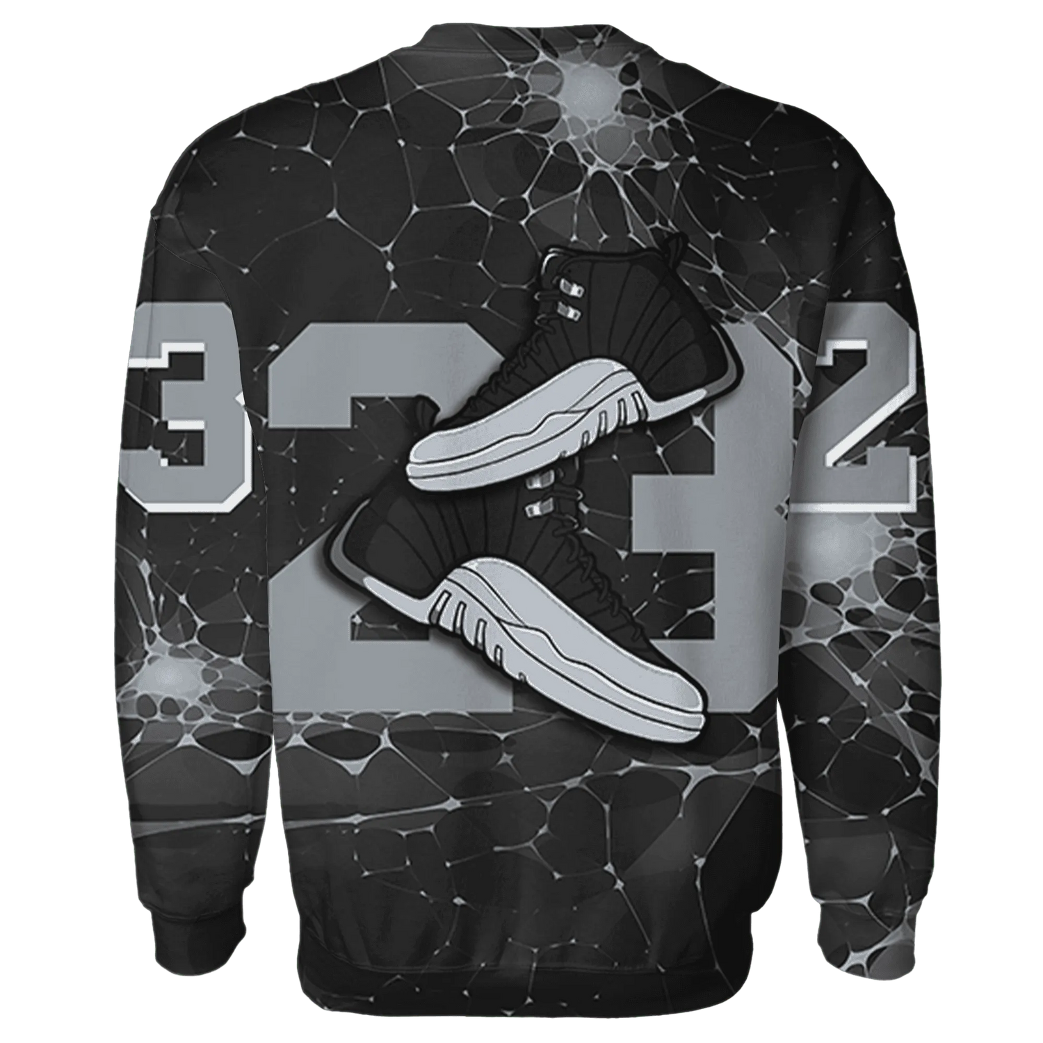 Wolf-Grey-12s-Sweatshirt-Match-23-Sneaker-3D