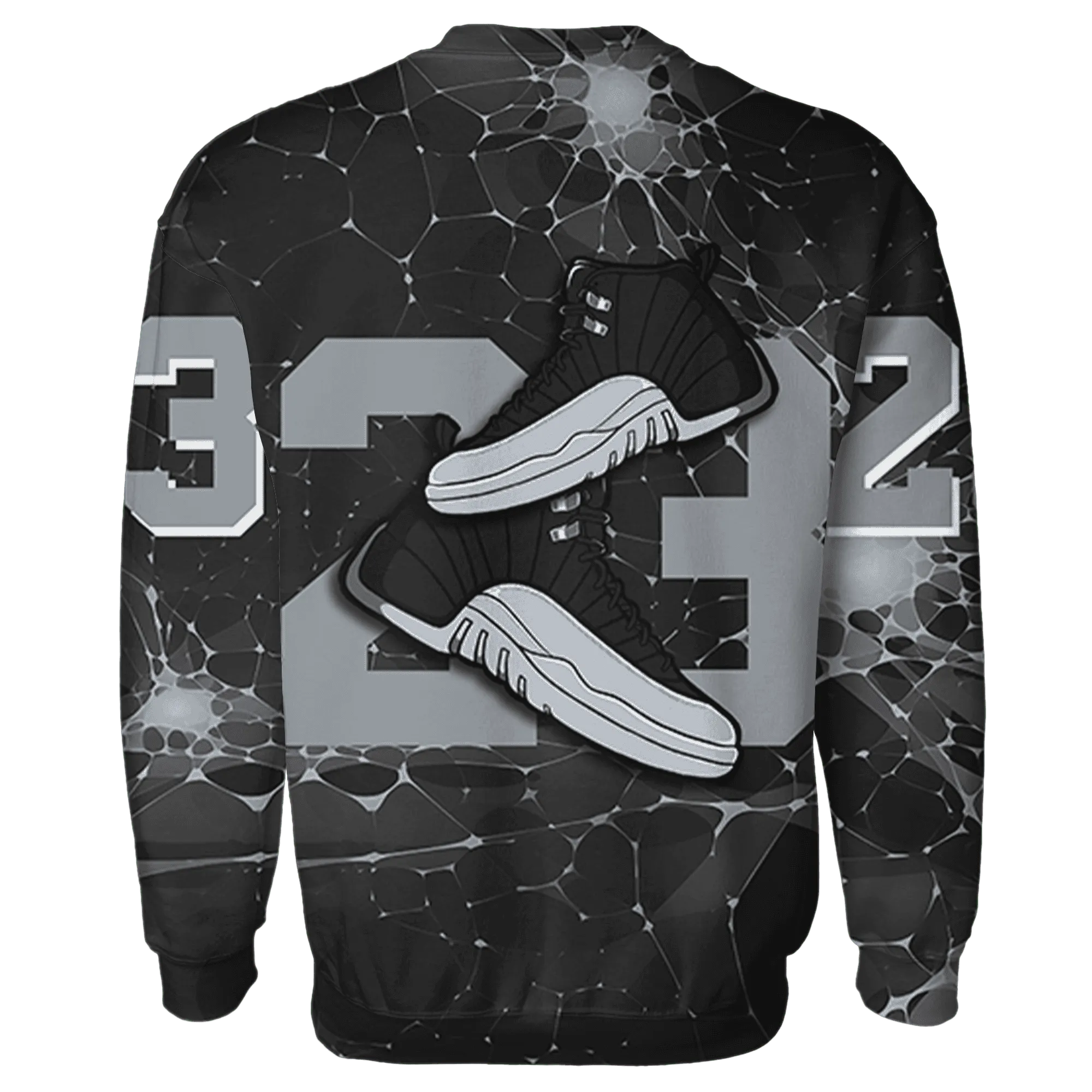 Wolf-Grey-12s-Sweatshirt-Match-23-Sneaker-3D