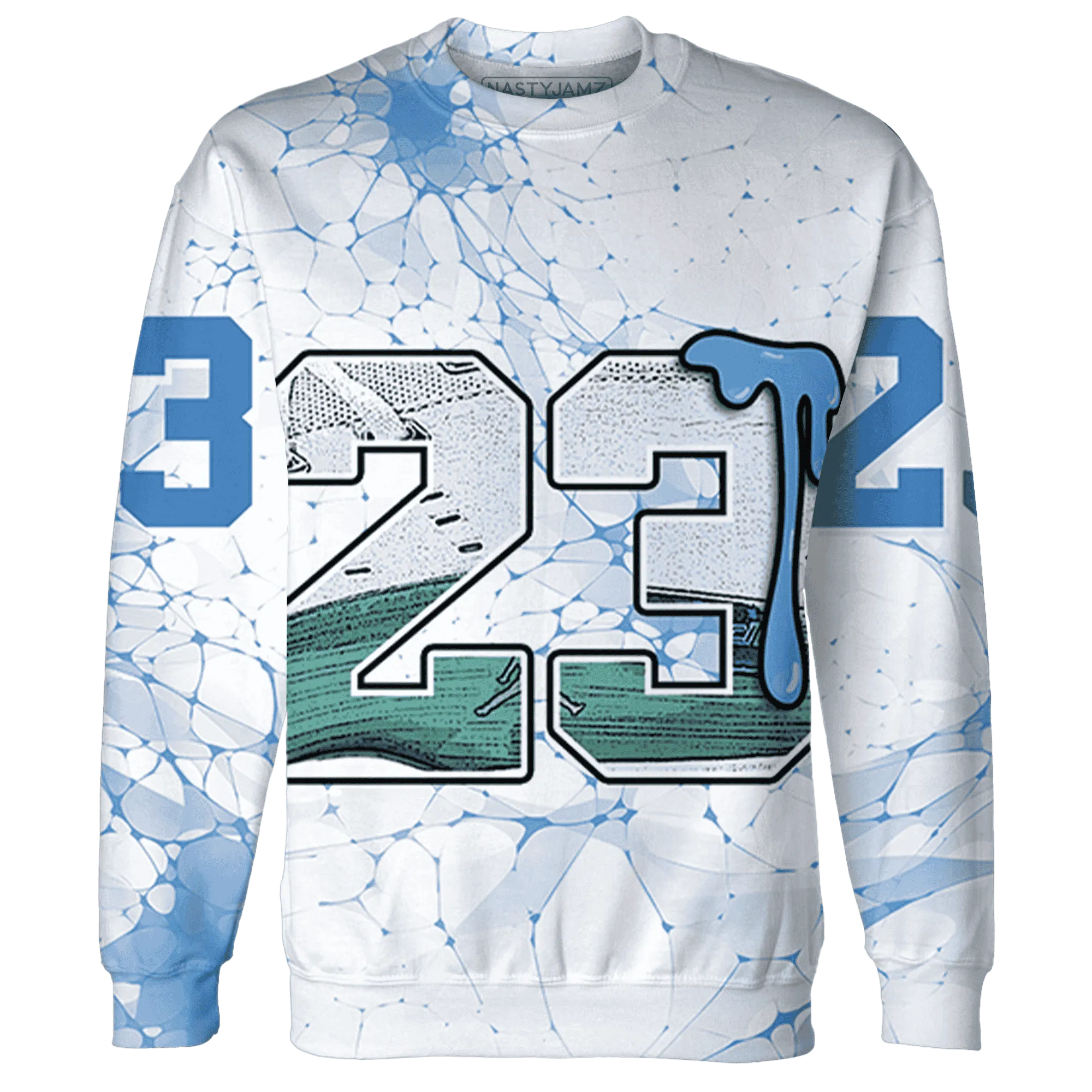 Carolina-Blue-Univercitii-17s-Sweatshirt-Match-23-Sneaker-3D