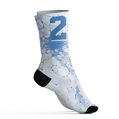 Carolina-Blue-Univercitii-17s-Socks-Match-23-Sneaker-3D