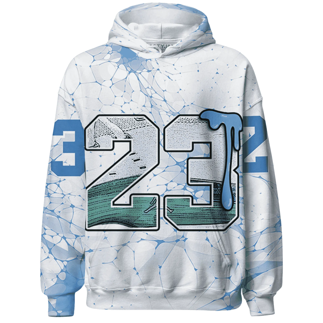 Carolina-Blue-Univercitii-17s-Hoodie-Match-23-Sneaker-3D