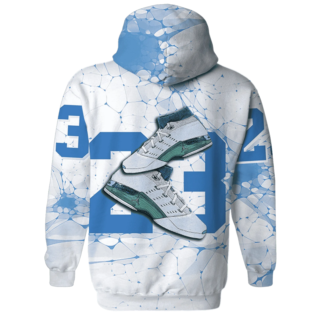 Carolina-Blue-Univercitii-17s-Hoodie-Match-23-Sneaker-3D
