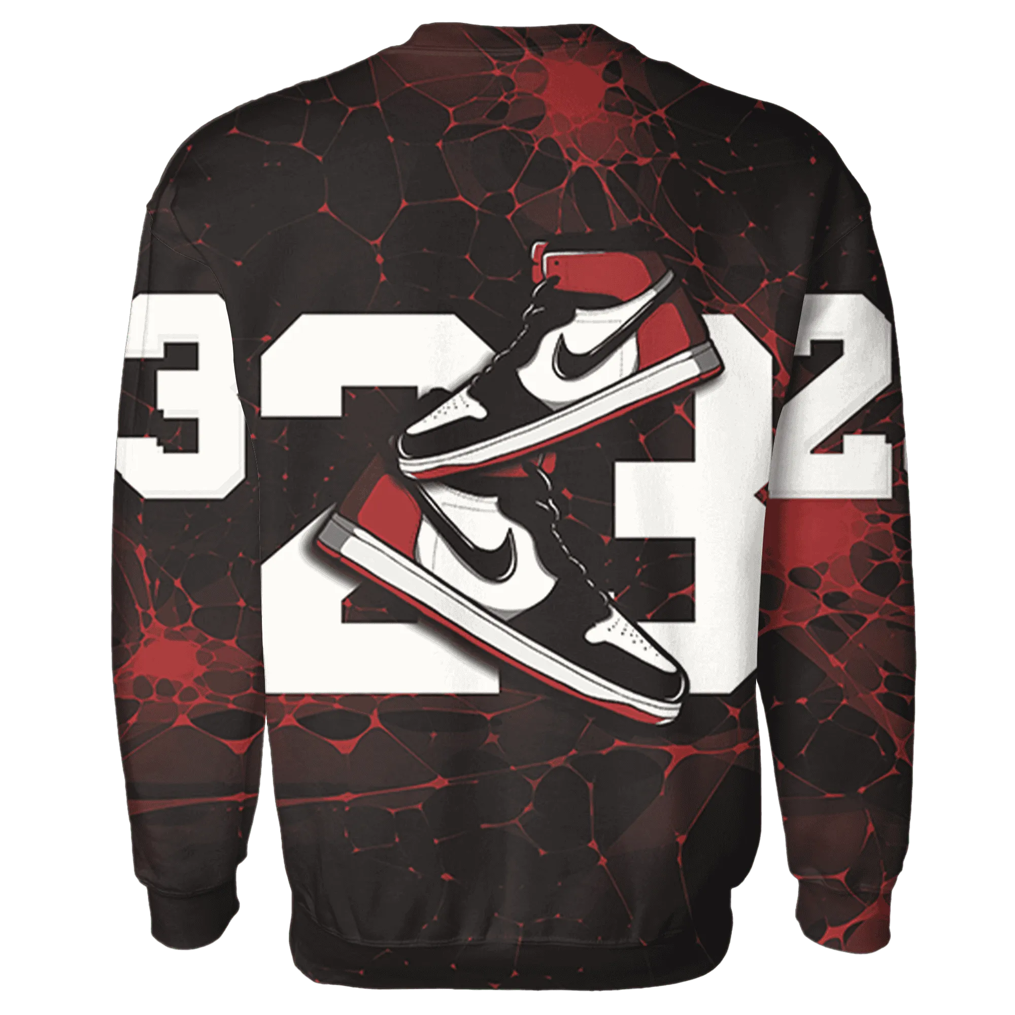Black-Toe-Reimagined-Red-White-1s-NastyJamz-Sweatshirt-Match-23-Sneaker-3D