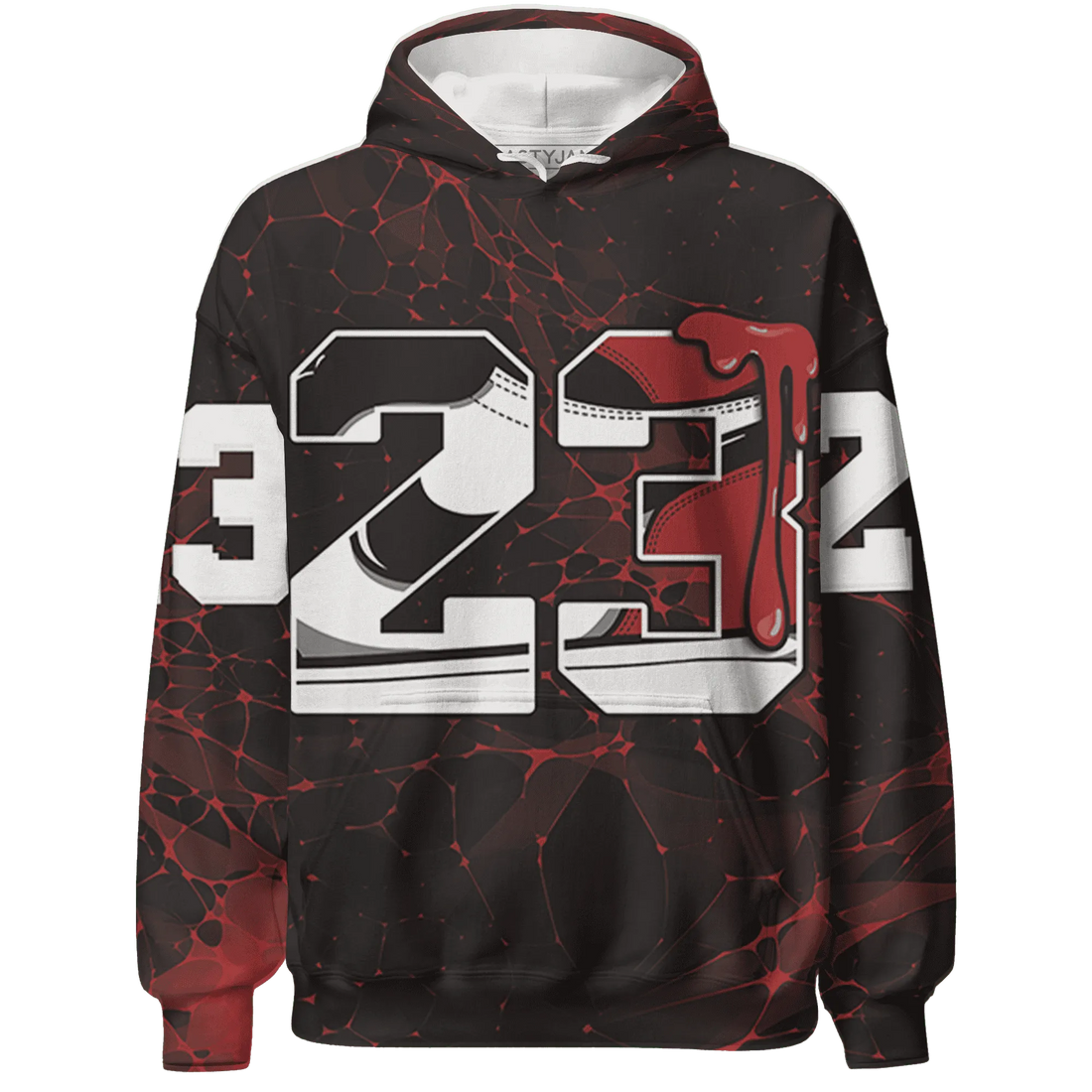 Black-Toe-Reimagined-Red-White-1s-NastyJamz-Hoodie-Match-23-Sneaker-3D