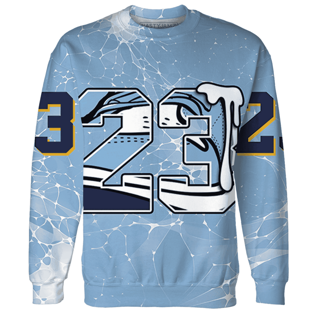 First In Flight 1s Sweatshirt Match 23 Sneaker 3D All-Over Print - NastyJamz