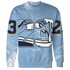 First In Flight 1s Sweatshirt Match 23 Sneaker 3D All-Over Print - NastyJamz