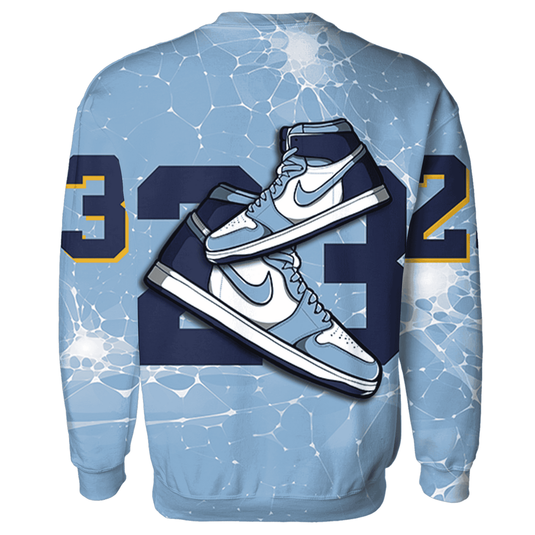 First In Flight 1s Sweatshirt Match 23 Sneaker 3D All-Over Print - NastyJamz