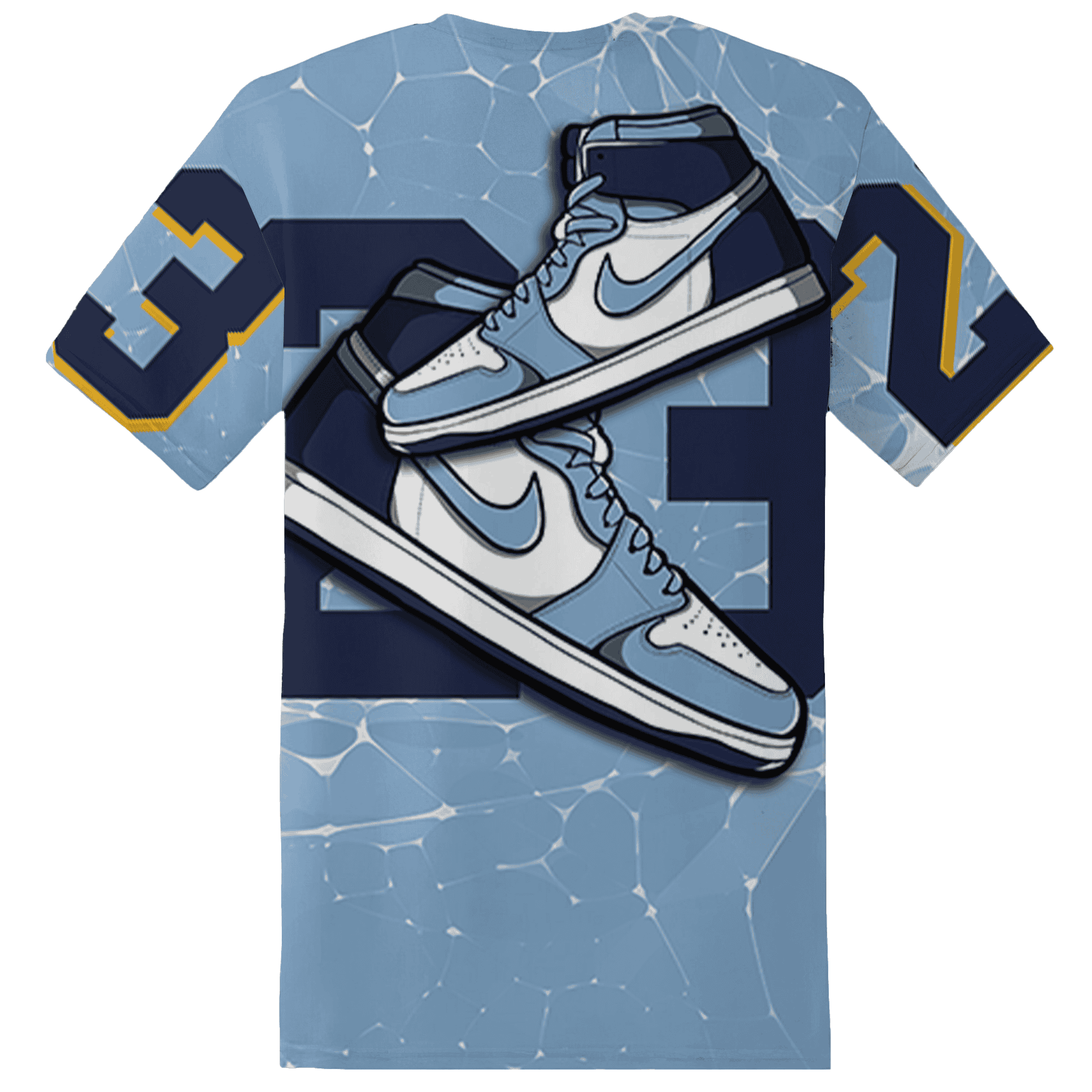 First In Flight 1s T Shirt Match 23 Sneaker 3D All-Over Print - NastyJamz