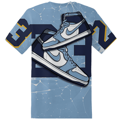 First In Flight 1s T Shirt Match 23 Sneaker 3D All-Over Print - NastyJamz