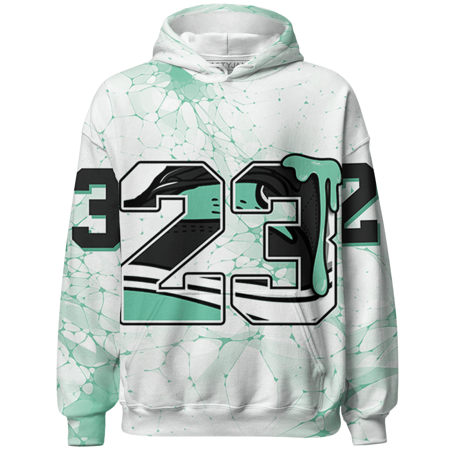 High OG Green Glow 1s Hoodie Match 23 Sneaker 3D All-Over Print - NastyJamz