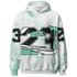 High OG Green Glow 1s Hoodie Match 23 Sneaker 3D All-Over Print - NastyJamz