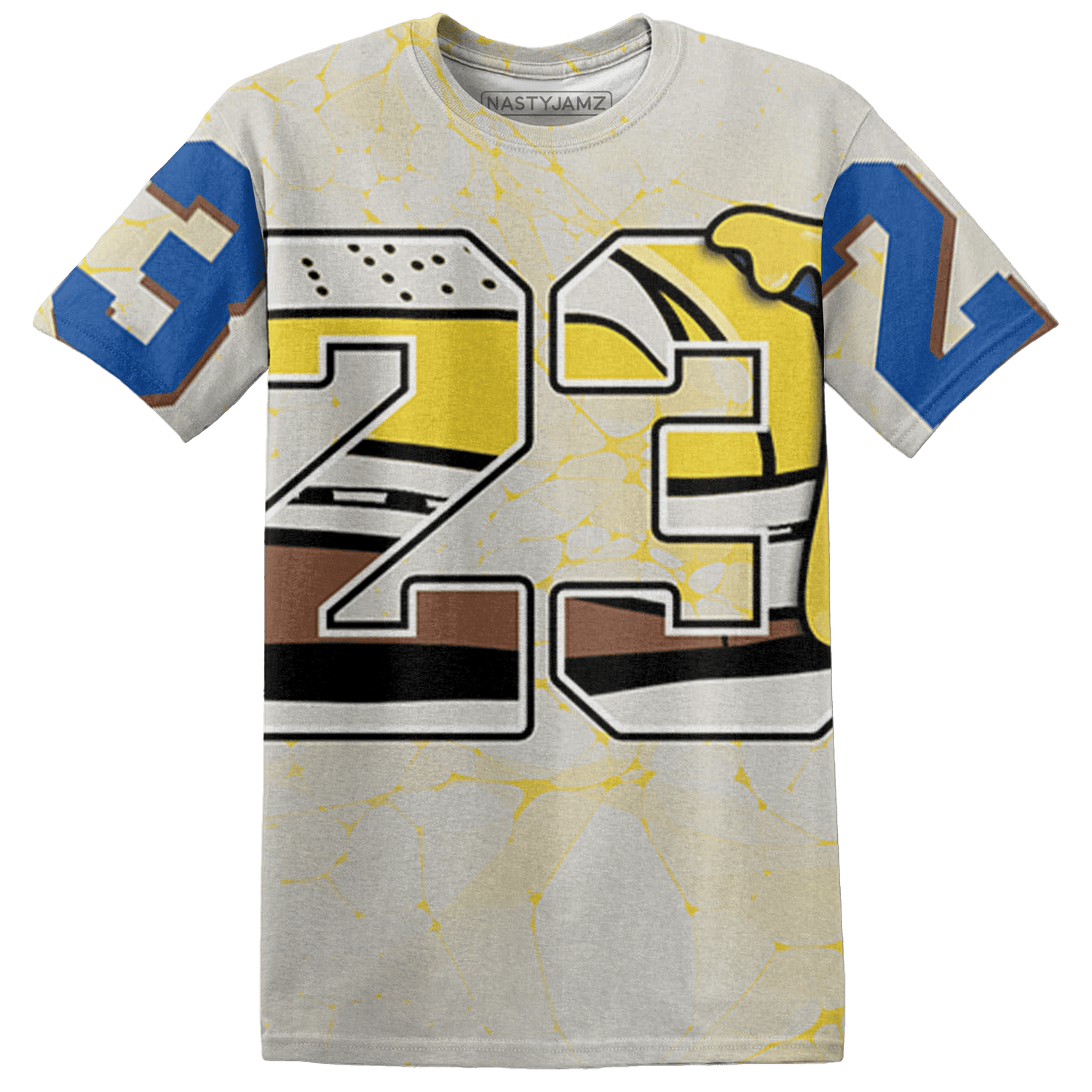 Low OG Canary TVSC 1s T Shirt Match 23 Sneaker 3D All-Over Print - NastyJamz
