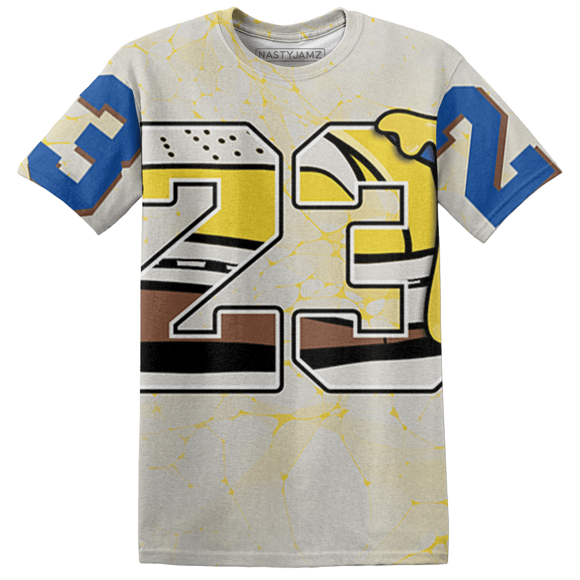 Low OG Canary TVSC 1s T Shirt Match 23 Sneaker 3D All-Over Print - NastyJamz