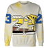 Low OG Canary TVSC 1s Sweatshirt Match 23 Sneaker 3D All-Over Print - NastyJamz