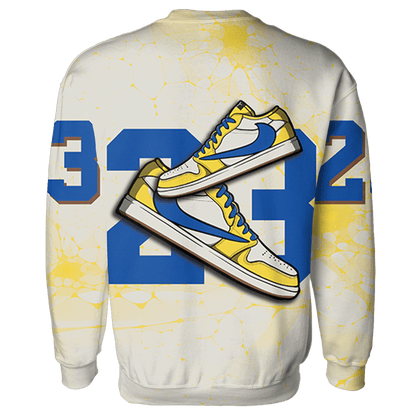 Low OG Canary TVSC 1s Sweatshirt Match 23 Sneaker 3D All-Over Print - NastyJamz