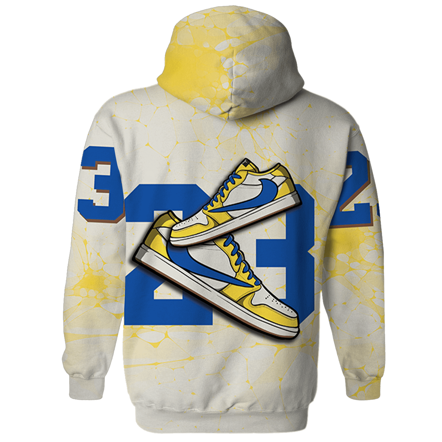 Low OG Canary TVSC 1s Hoodie Match 23 Sneaker 3D All-Over Print - NastyJamz