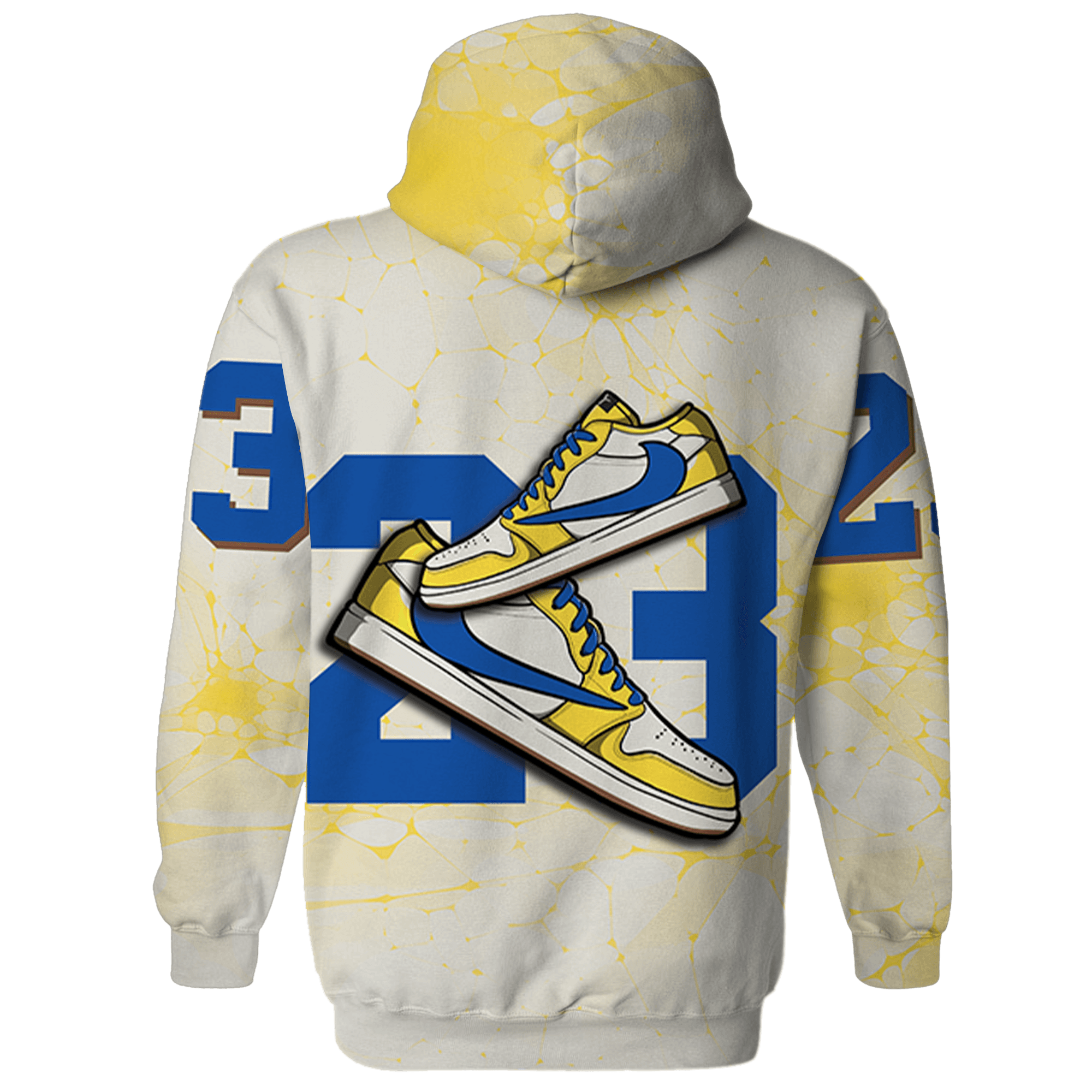 Low OG Canary TVSC 1s Hoodie Match 23 Sneaker 3D All-Over Print - NastyJamz