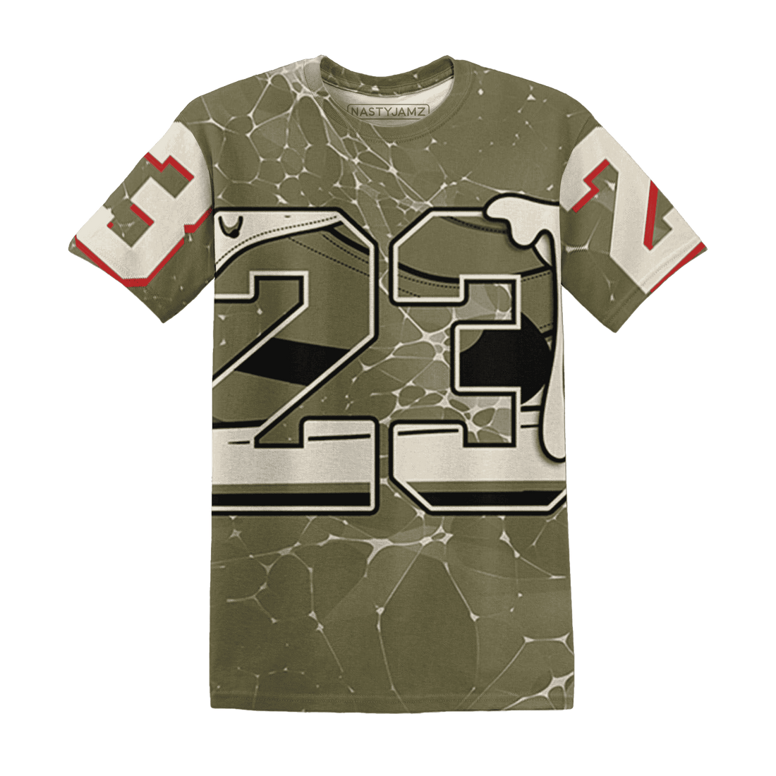 Medium-Olive-1s-T-Shirt-Match-23-Sneaker-3D