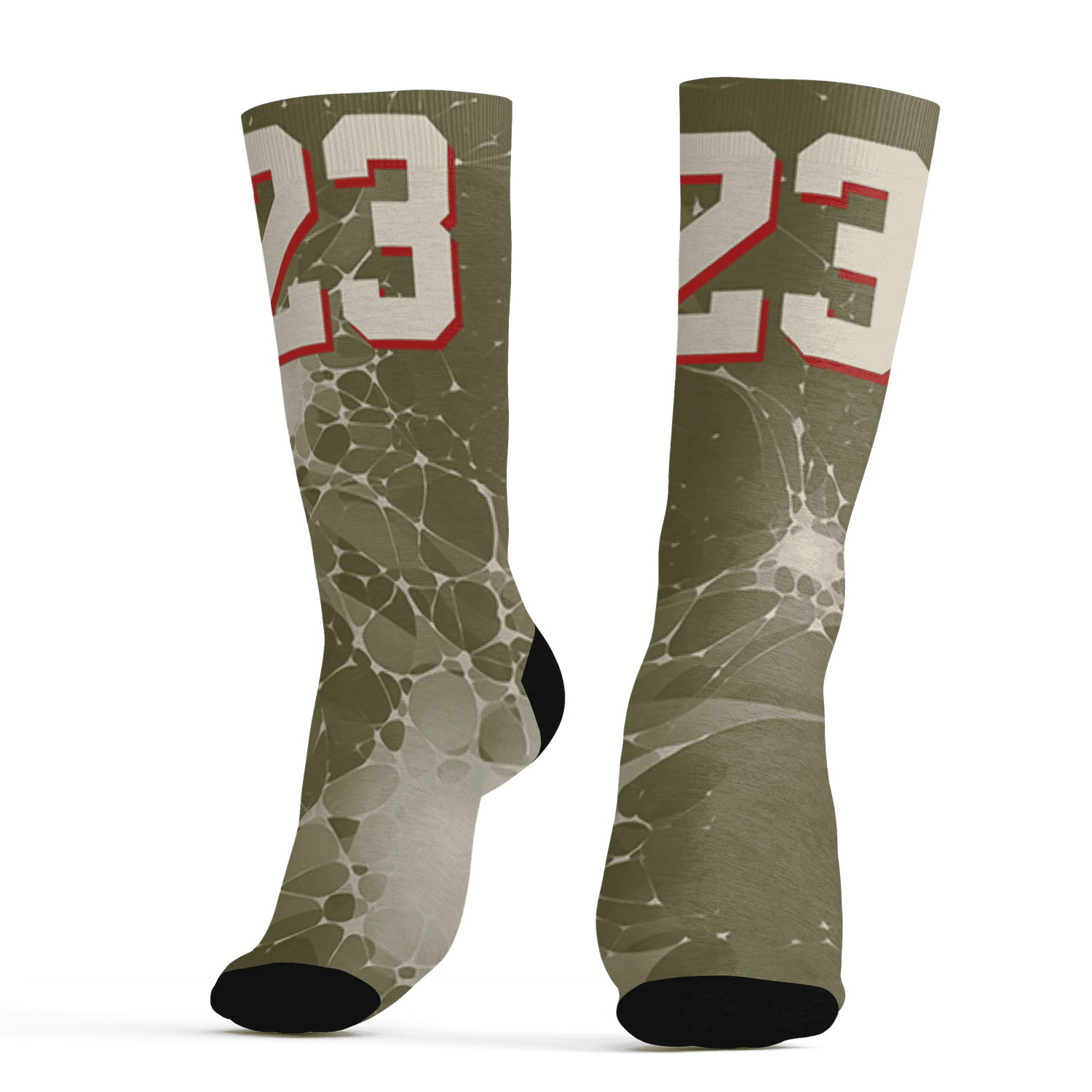 Medium-Olive-1s-Socks-Match-23-Sneaker-3D