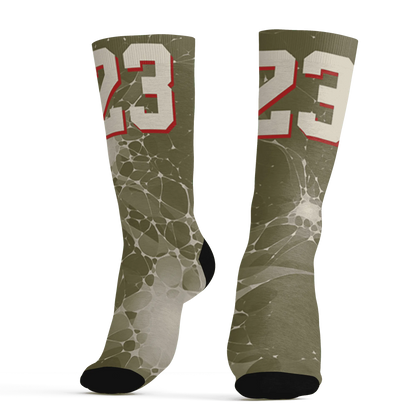 Medium-Olive-1s-Socks-Match-23-Sneaker-3D