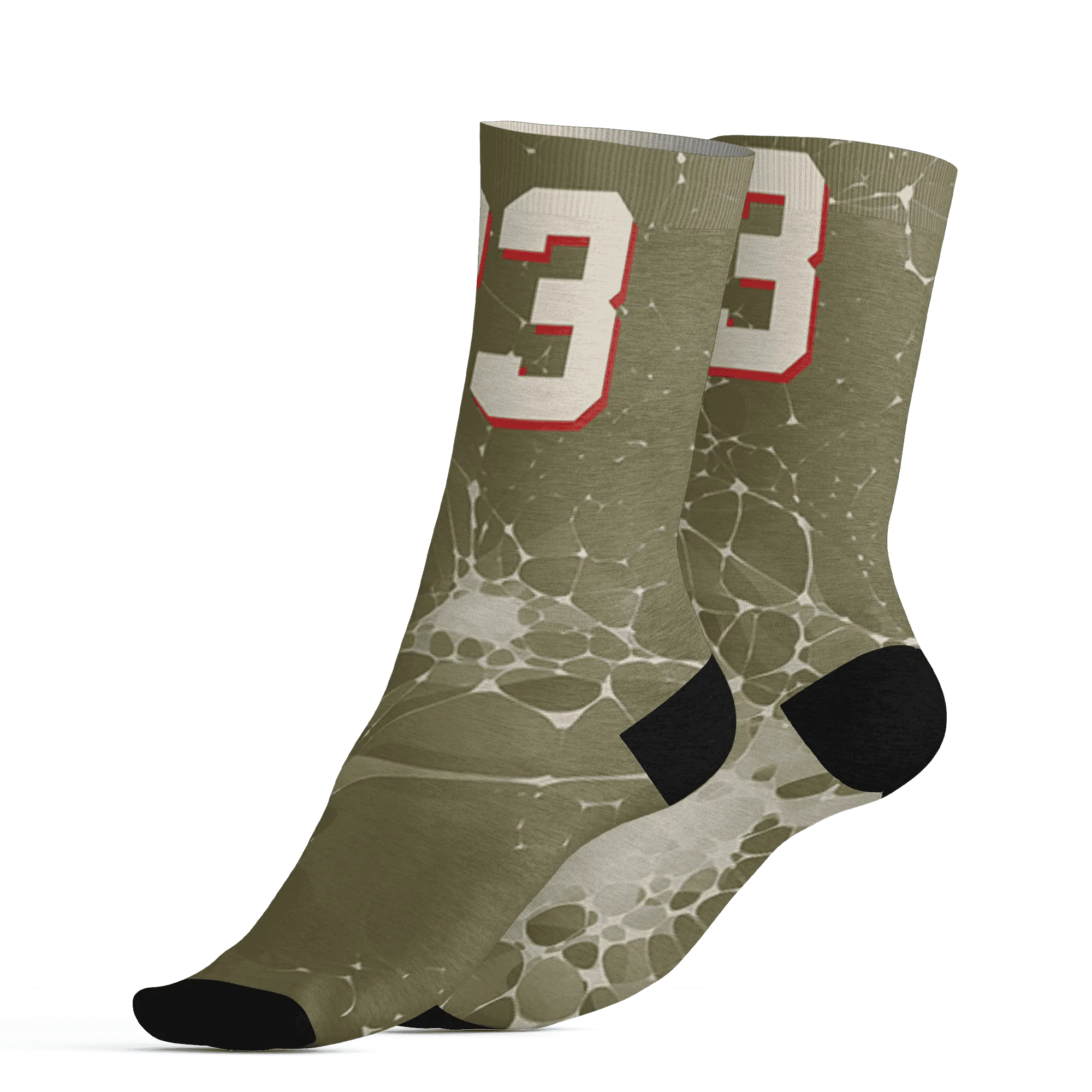 Medium-Olive-1s-Socks-Match-23-Sneaker-3D