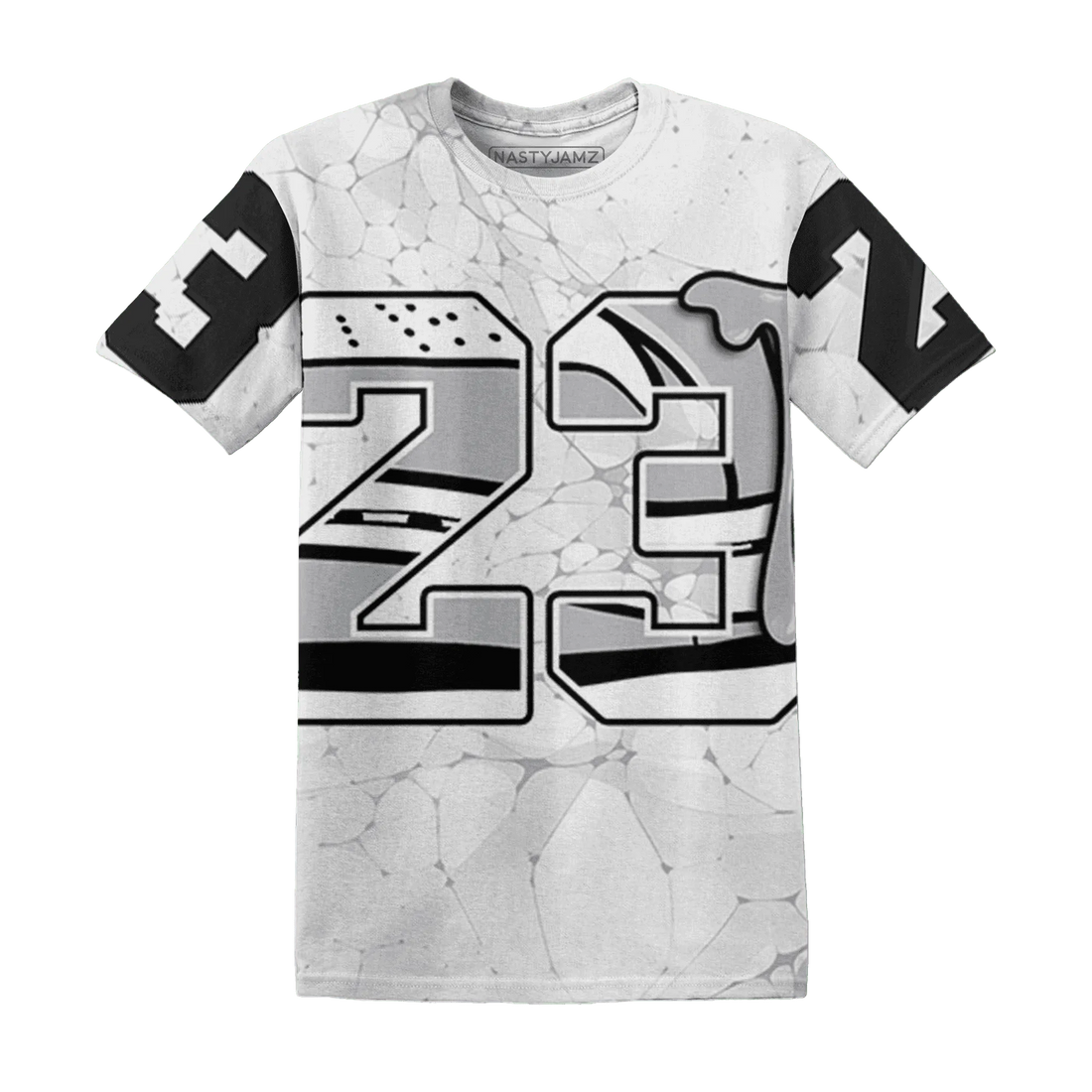 Wolf-Grey-1s-T-Shirt-Match-23-Sneaker-3D