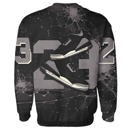 Black-Violet-Ore-3s-Sweatshirt-Match-23-Sneaker-3D