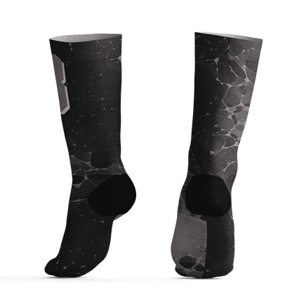 Black-Violet-Ore-3s-Socks-Match-23-Sneaker-3D