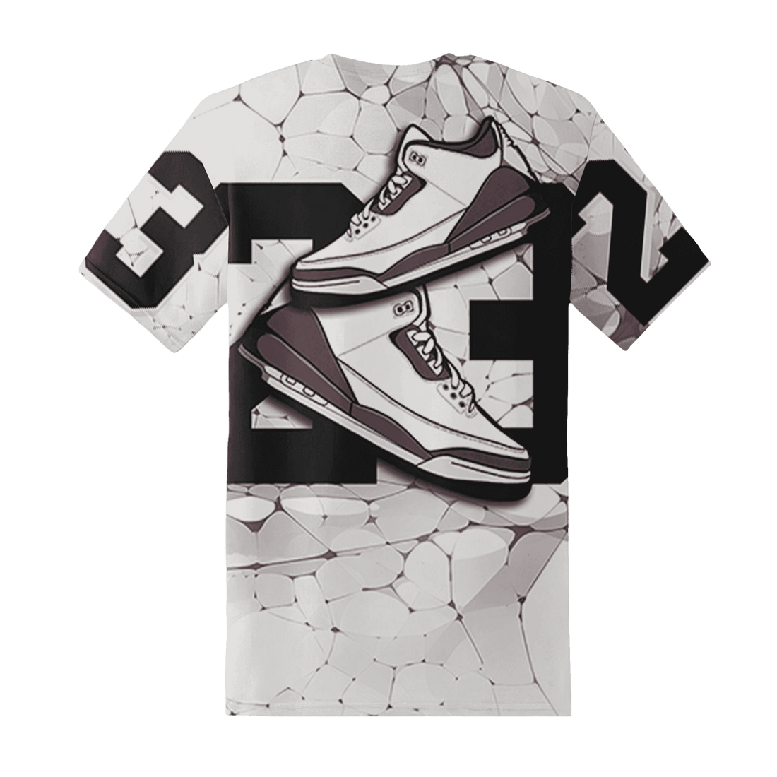 Burgundy-Crush-3s-T-Shirt-Match-23-Sneaker-3D