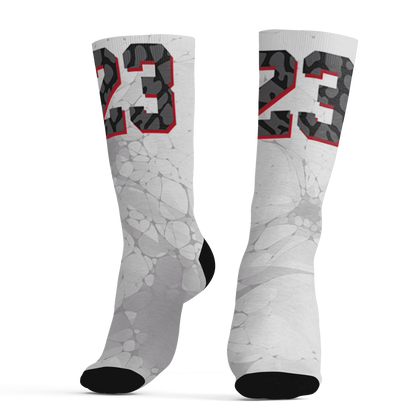 Cement-Grey-3s-Socks-Match-23-Sneaker-3D