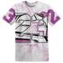 GS Hyper Violet 4s T Shirt Match 23 Sneaker 3D All-Over Print - NastyJamz