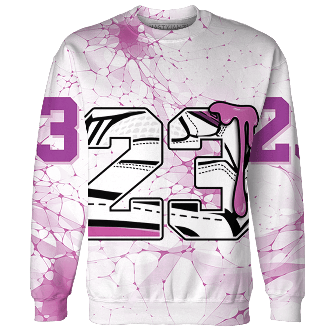 GS Hyper Violet 4s Sweatshirt Match 23 Sneaker 3D All-Over Print - NastyJamz
