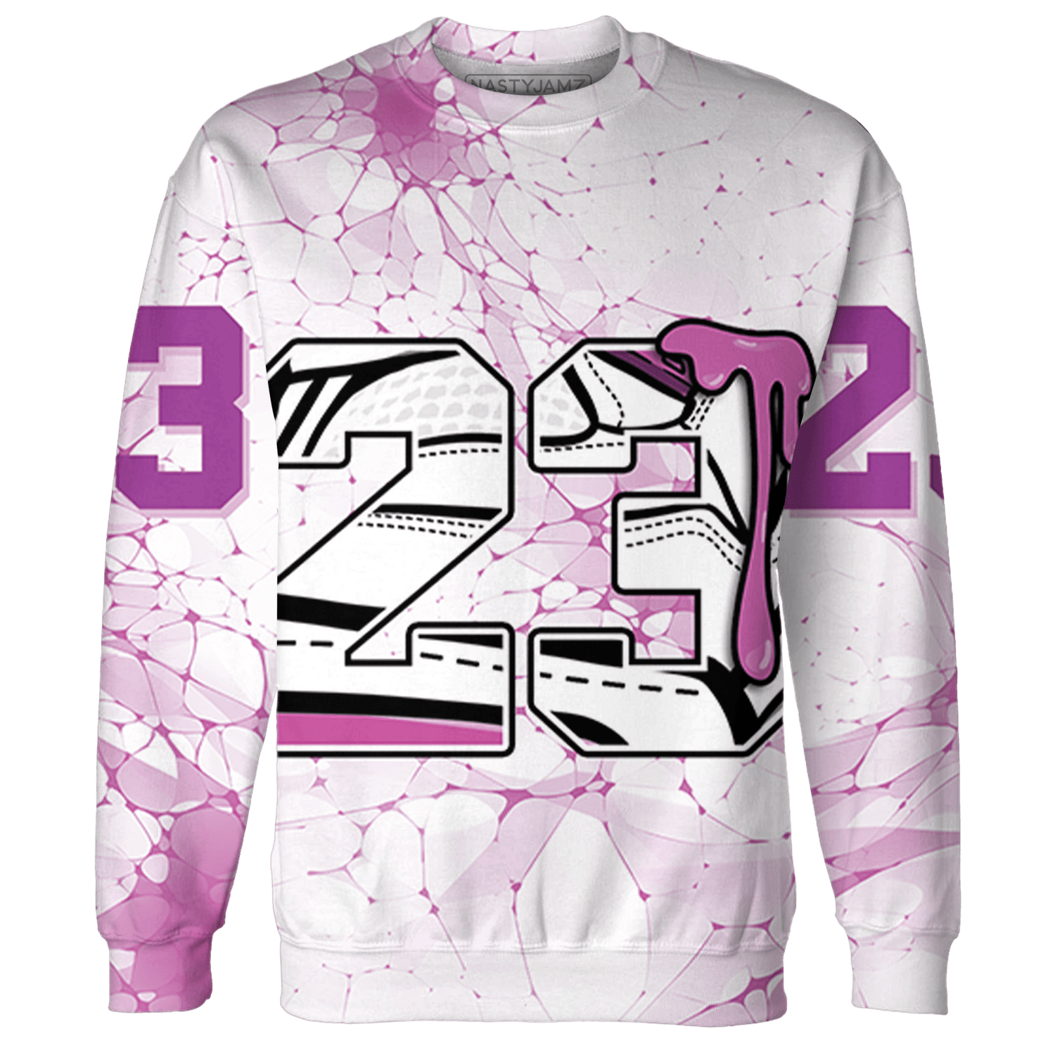 GS Hyper Violet 4s Sweatshirt Match 23 Sneaker 3D All-Over Print - NastyJamz