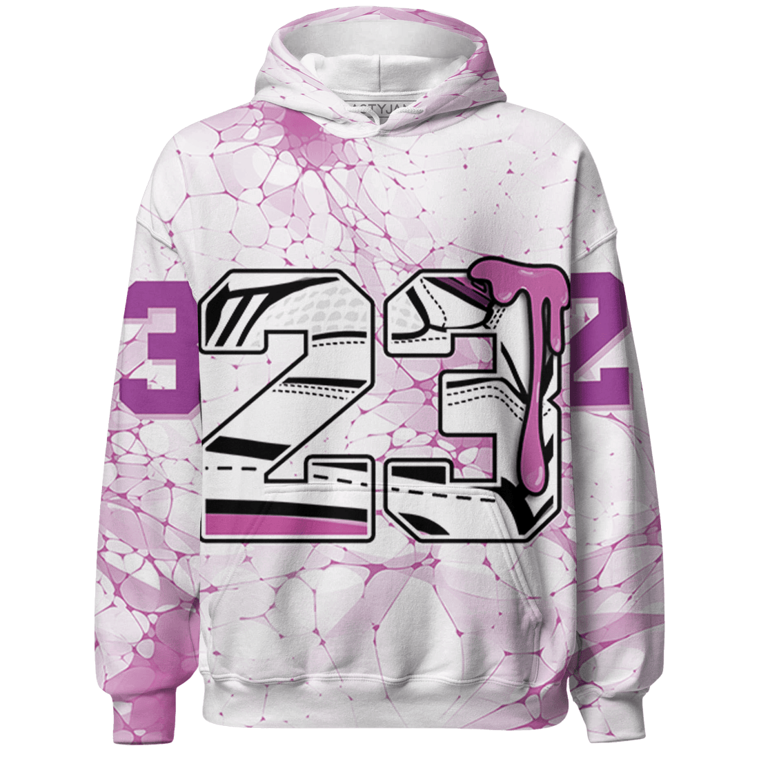 GS Hyper Violet 4s Hoodie Match 23 Sneaker 3D All-Over Print - NastyJamz