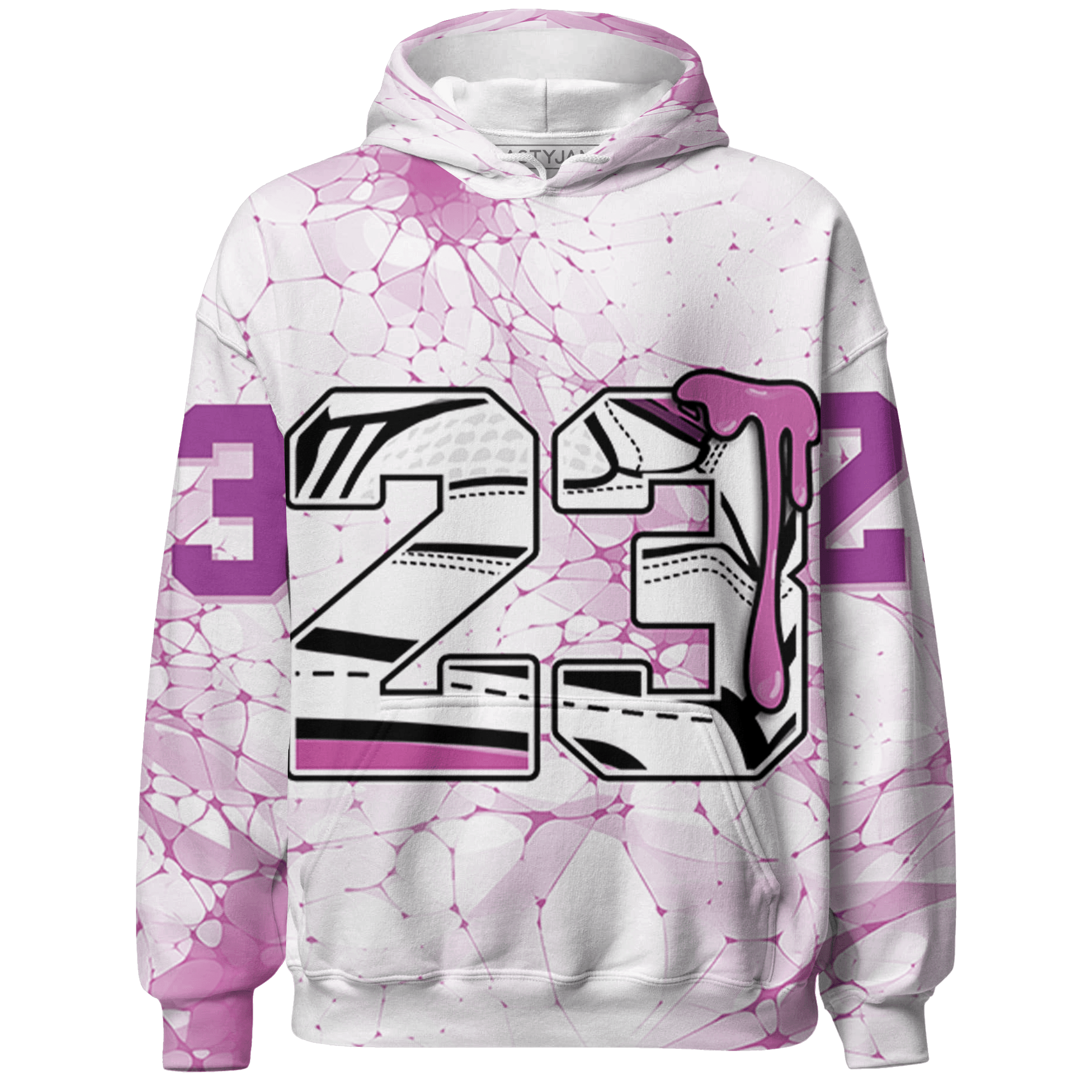 GS Hyper Violet 4s Hoodie Match 23 Sneaker 3D All-Over Print - NastyJamz