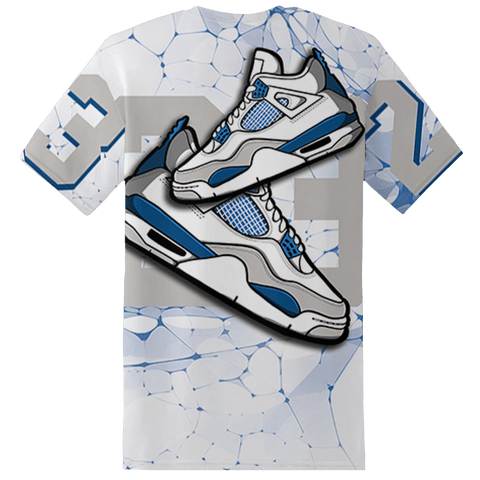 Industrial-Blue-4s-T-Shirt-Match-23-Sneaker-3D