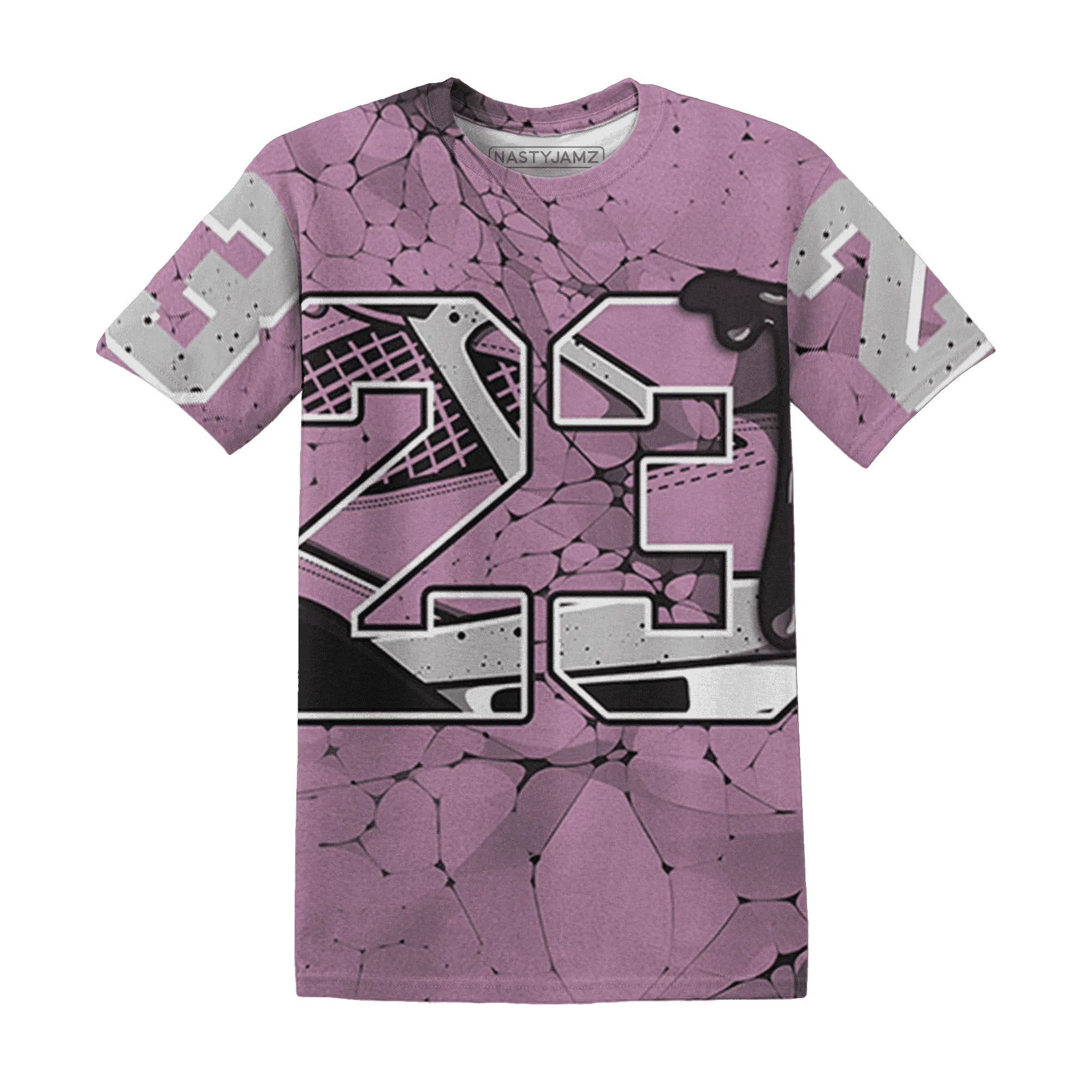 Orchid-Neutral-Grey-Black-White-4s-NastyJamz-T-Shirt-Match-23-Sneaker-3D