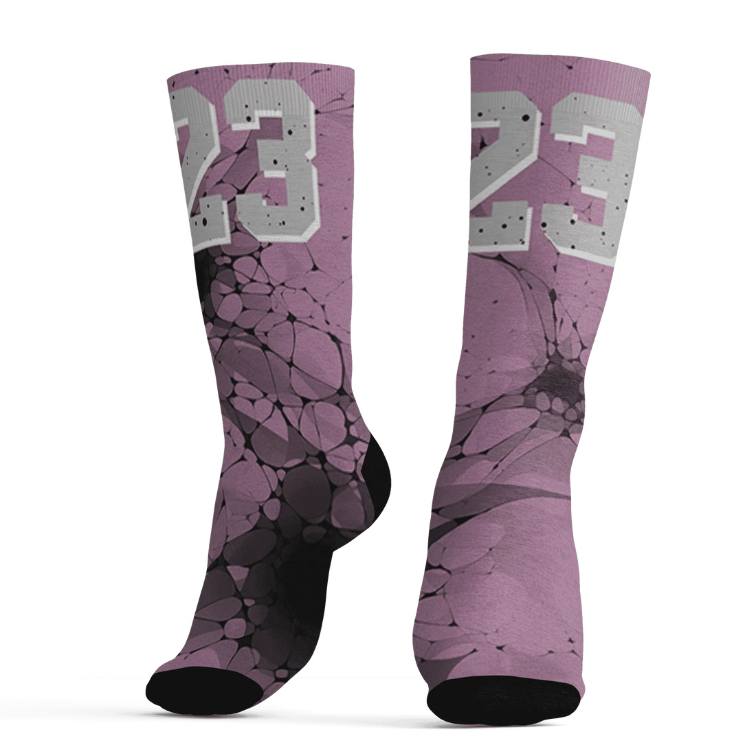 Orchid-Neutral-Grey-Black-White-4s-NastyJamz-Socks-Match-23-Sneaker-3D