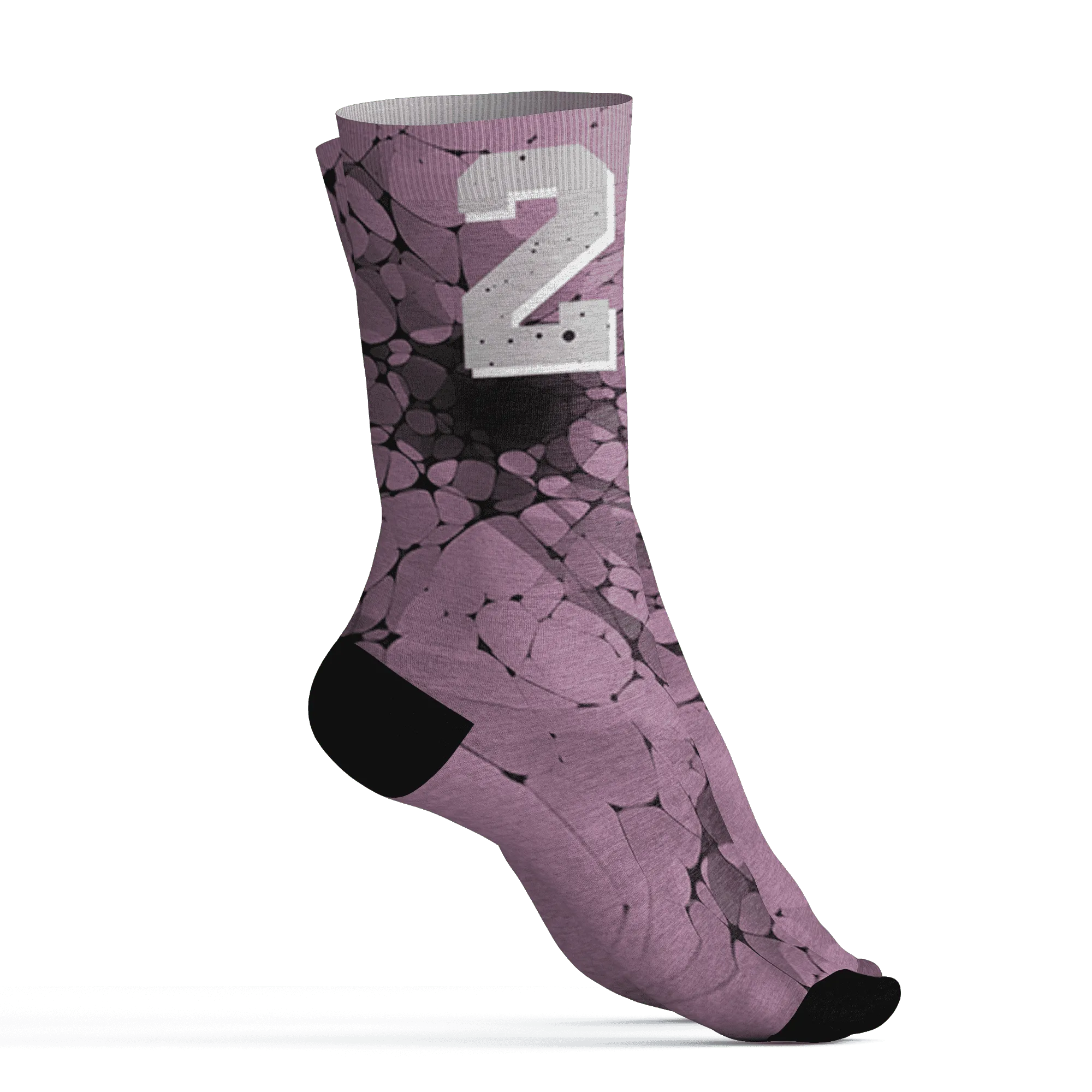 Orchid-Neutral-Grey-Black-White-4s-NastyJamz-Socks-Match-23-Sneaker-3D