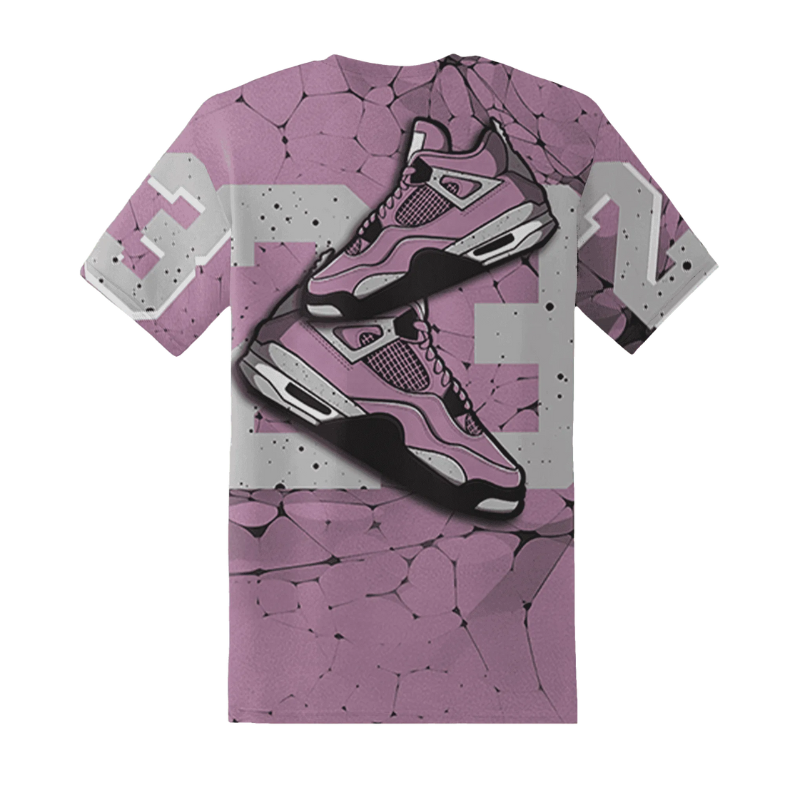 Orchid-Neutral-Grey-Black-White-4s-NastyJamz-T-Shirt-Match-23-Sneaker-3D