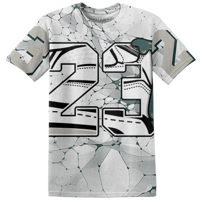 Oxidized Green 4s T Shirt Match 23 Sneaker 3D All-Over Print - NastyJamz