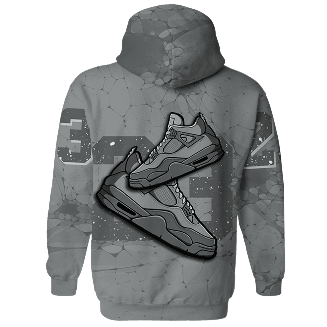 Paris Olympicsss 4s Hoodie Match 23 Sneaker 3D All-Over Print - NastyJamz