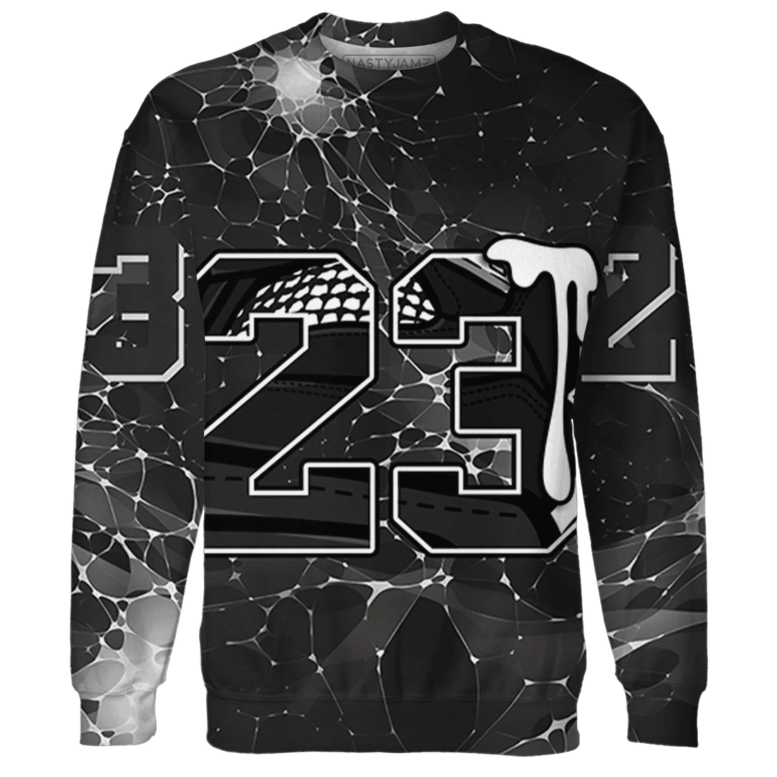 White-Thunder-4s-Sweatshirt-Match-23-Sneaker-3D