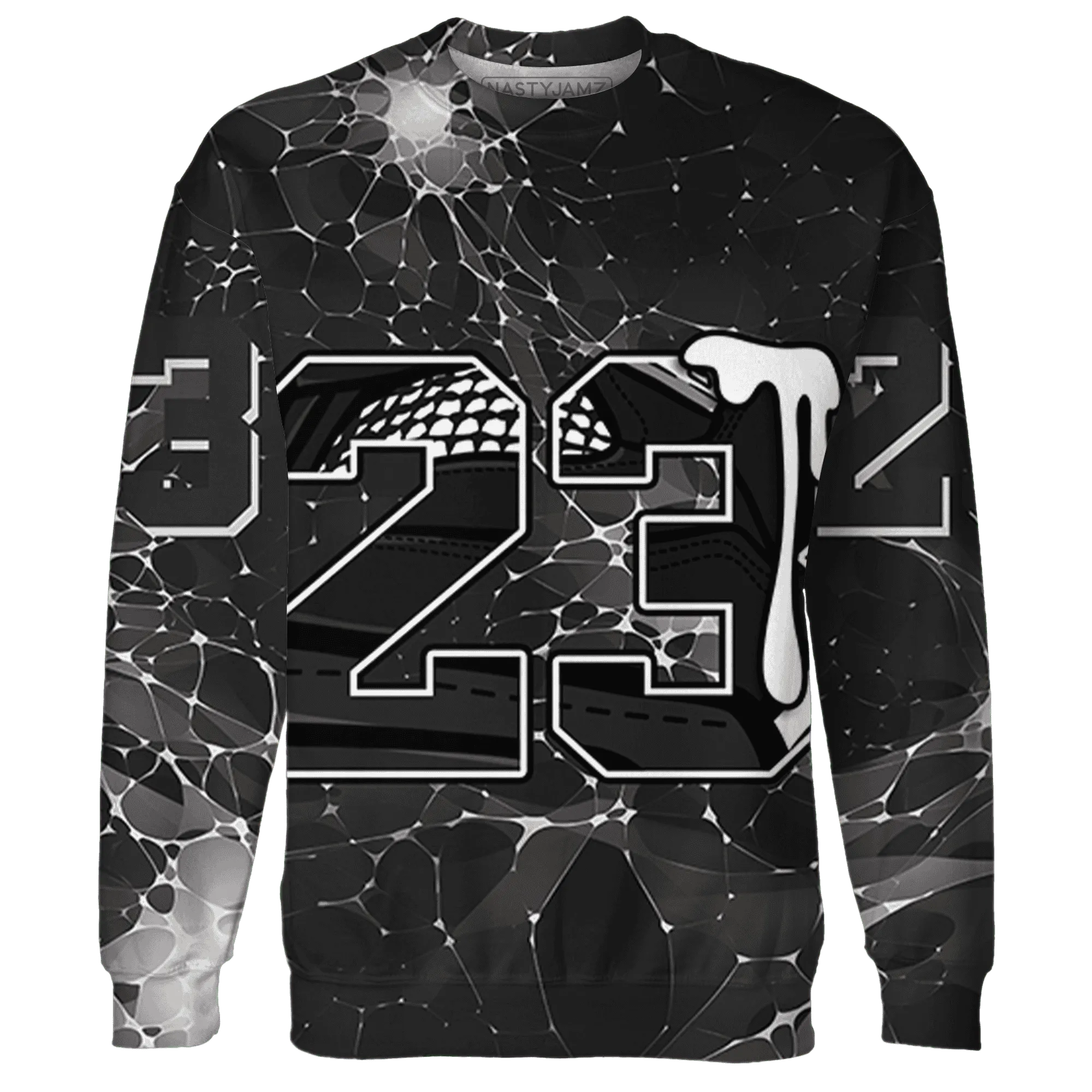 White-Thunder-4s-Sweatshirt-Match-23-Sneaker-3D