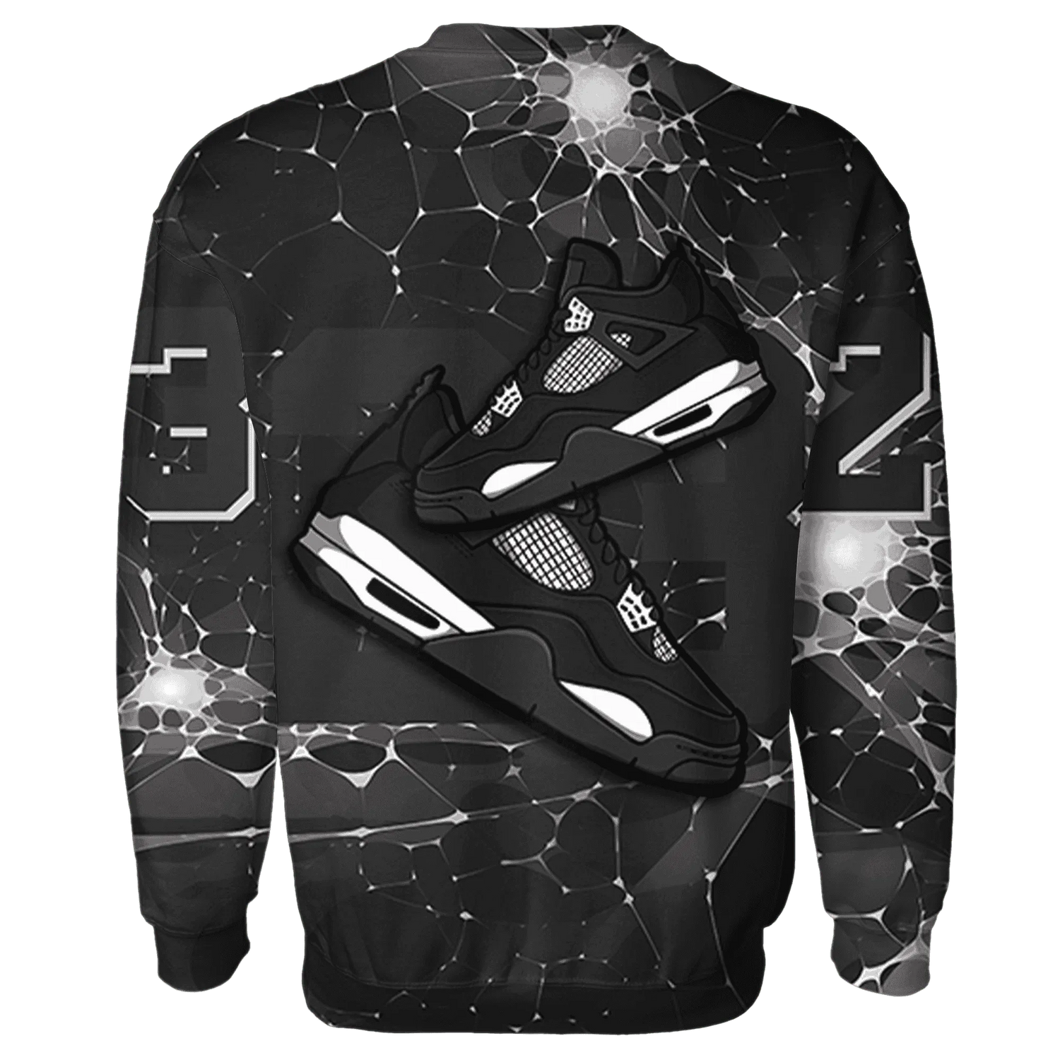 White-Thunder-4s-Sweatshirt-Match-23-Sneaker-3D